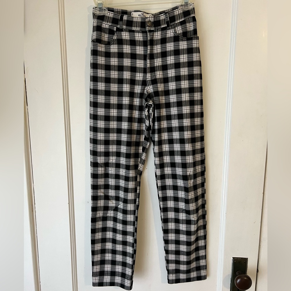 Hollister gingham pants